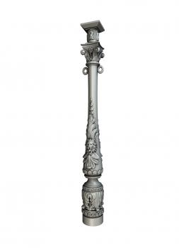 نموذج ثلاثي الأبعاد لآلة CNC الركائز 